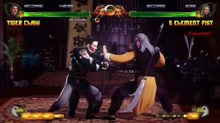 Shaolin vs Wutang. TIGER CLAW vs 5 ELEMENT FIST