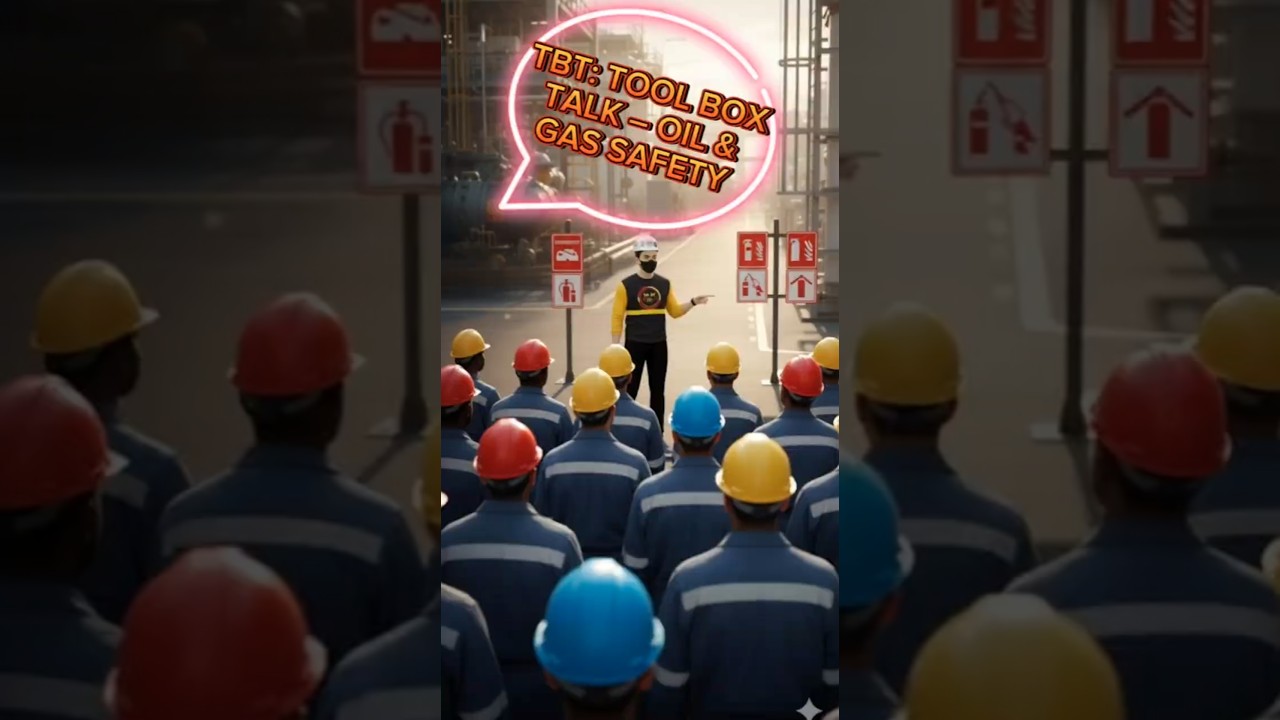 TBT/Tool Box Talk Safety | Oil & Gas Plant | PPE & Emergency/Oil & Gas Site | Work Safe