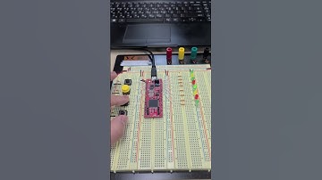 Atmega128 Button Led