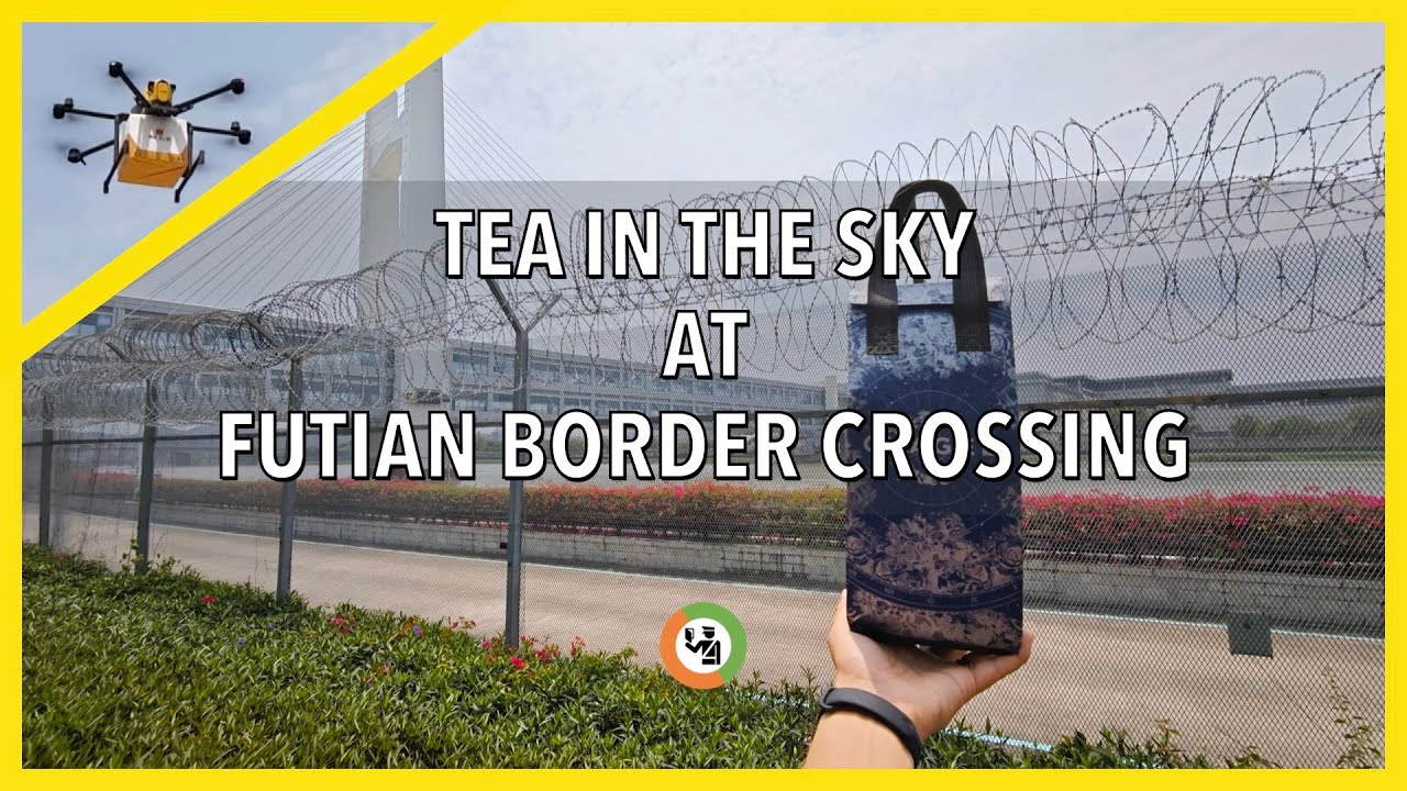 Tea in the Sky at Futian Checkpoint - Border Crossing