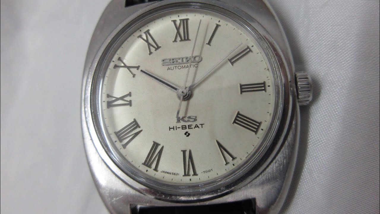 FOR SALE - Seiko KS Vintage 1971 JAPAN 56 SElKO KS 5621-7000 25Jewels  Automatic. - YouTube