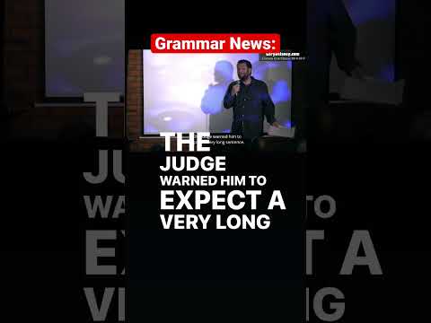 A silly joke about Grammar. It’s basically my tribute to the Two Ronnies.