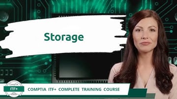 CompTIA ITF+ (FC0-U61) | Storage | Exam Objective 1.3 | Course Training Video