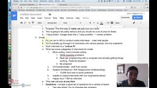 Programming Interviews - Part 2