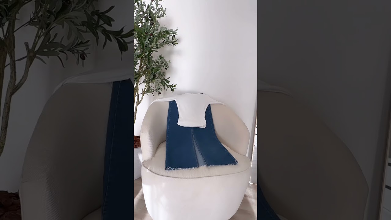 GRWM Styling Long Denim skirt 