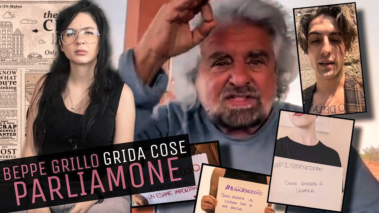 BEPPE GRILLO E L'HASHTAG 