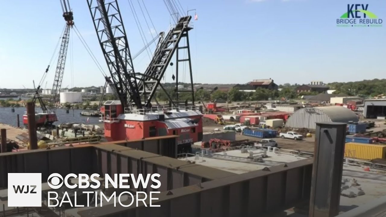 Test pile program for rebuilding of Key Bridge set for this weekend