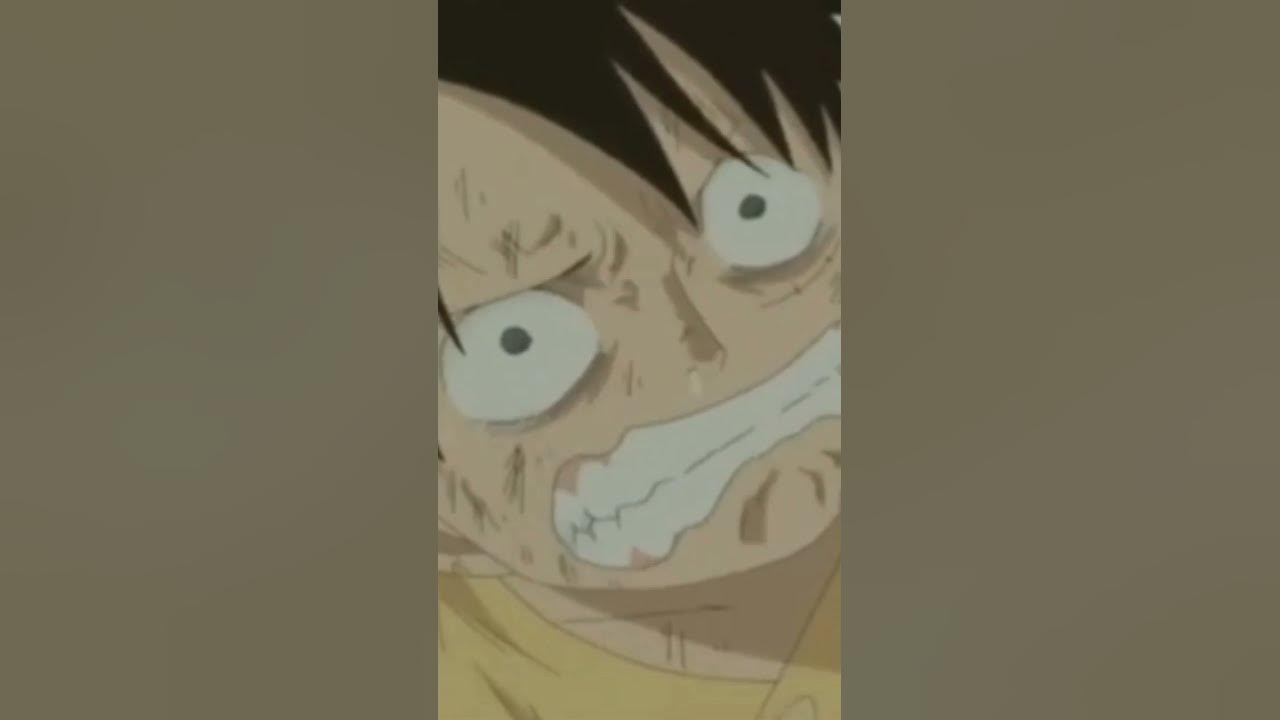 Luffy crying scene 😭 - YouTube