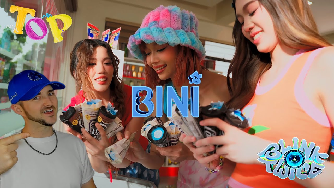 BINI (LIVE REACTIONS) TOP | Blink Twice Remix | BINI Reacts to Blink Twice