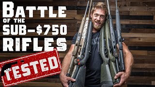 Best Hunting Rifle Under $750: Eight guns reviewed head-to-head