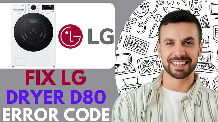 Fix LG Dryer D80 Error Code - 2025 (Complete Guide)