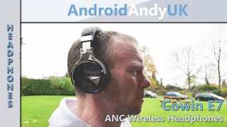 Cowin E7 ANC Wireless Headphones @PedalsnPixels