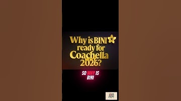 Clip 6:   Why BINI Is More Than Ready for Coachella 2026 🌸 | #100PercentPinas #BINIChella #shorts