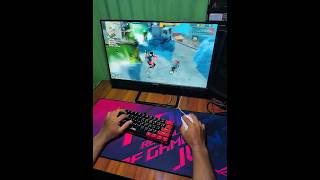 CS CASTOOM On ClutchPower Of Keyboard⌨️🖱️And MouseWith🖥️📲 Handcam