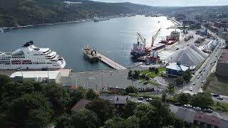 Drone flying out: Walsh’s Square St. John’s #newfoundland