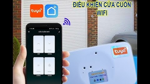 Bộ phát sóng điều khiển cửa cuốn, cửa cổng bằng điện thoại Tuya - Smart Life