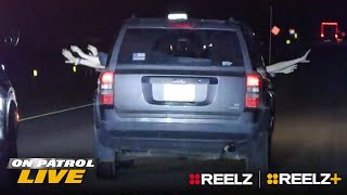 Fleeing Driver Traps Friends in Wild High-Speed Chase