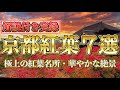 【究極の絶景】京都の紅葉　人気７選
