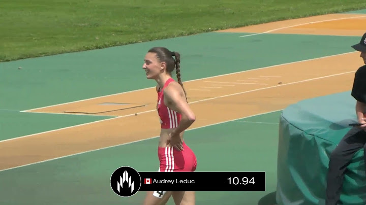 Women's 100m [Canadian Record 10.94] - Edmonton Athletics Invitational 2025 [Full Race Replay]