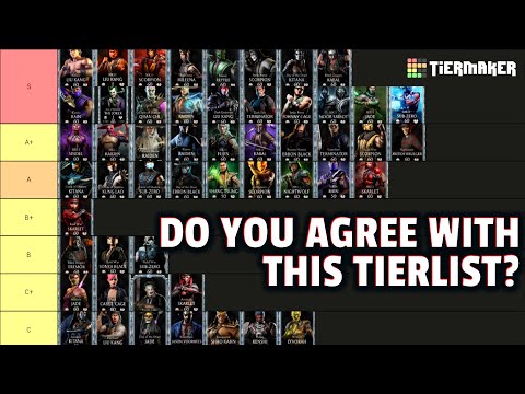 Personagens de Mortal Kombat XL Tier List (Community Rankings) - TierMaker