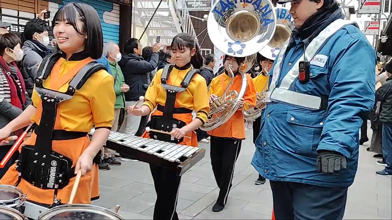 京都橘高校吹奏楽部 kyoto tachibana 伏見わくわくフェスタ2026 - YouTube