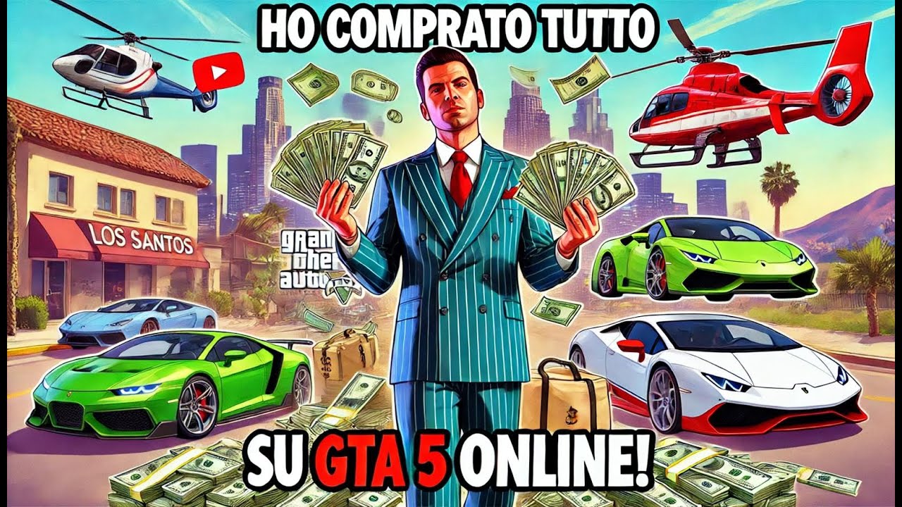 Compro tutto su gta 5 online #5 - YouTube