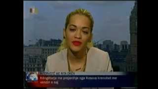 Rita Ora - Intervistė nė RTK - 2012