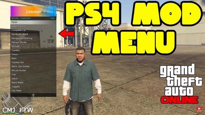 GTA V PS4 5.05 LTS Menu Base 1.27 and Native Caller by CMTFrostyy