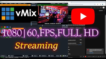 🎥 vMix 1080p 60FPS Full HD Live Streaming Best Settings | YouTube Live 2025