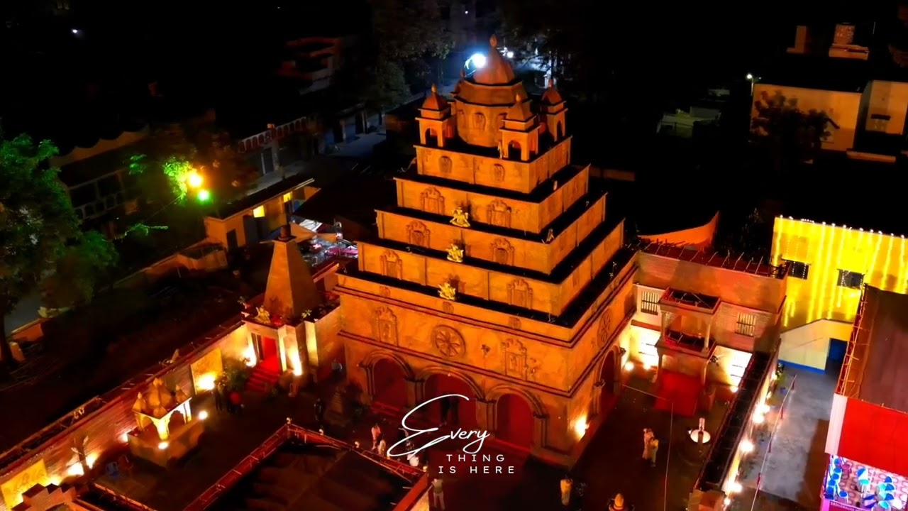 Radhanagar Road Athletic Club Asansol Drone View 