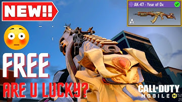 INSANELY LUCKY! Lunar New Year Crate | AK-47 "Year of Ox" | COD Mobile | CODM Today Crate