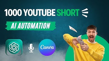 Make 1000 YouTube Shorts with ChatGPT Canva in 10 Minutes EASY!