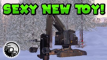 New Toy, The Dark Side! | Farming Simulator 2017 | Logging & Forestry #128