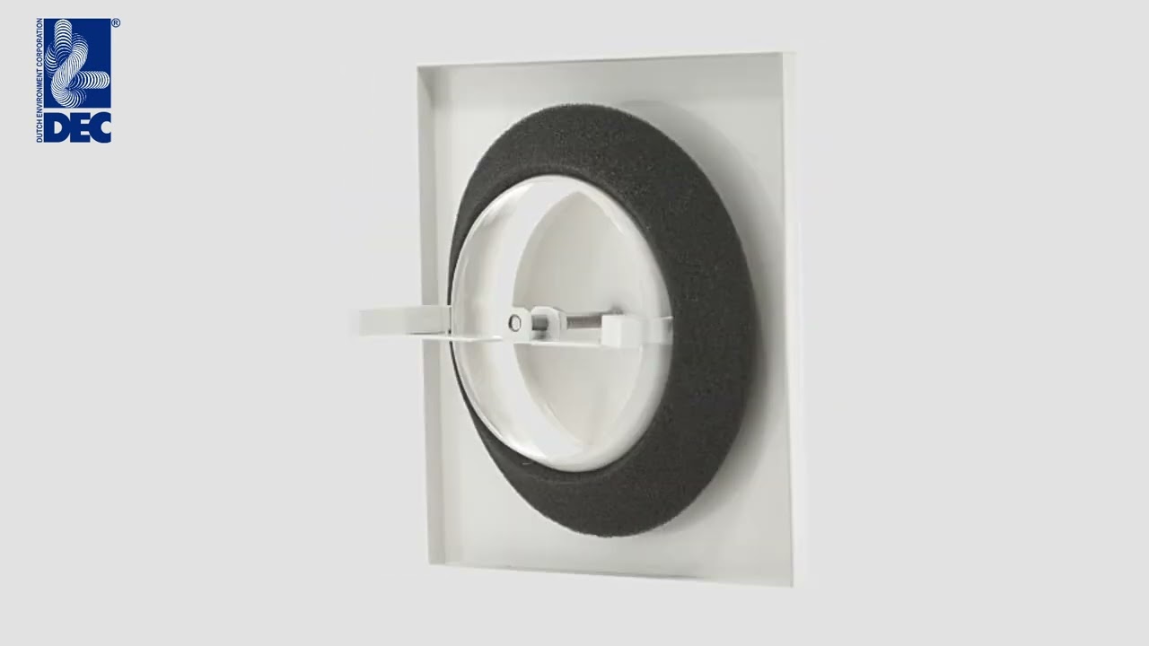 DEC Вытяжной диффузор (анемостат) DVSQ