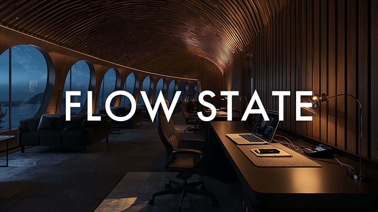 集中用BGM｜没入して作業が進む（60分）｜FLOW STATE / DEEP WORK｜Sagittarius Lounge