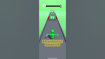 Stack Color 2 - (iOS & Android Gameplay) #5 #Shorts