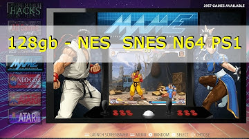 128gb ScumVM, Retro Consoles, Classics, and More - Pi 3