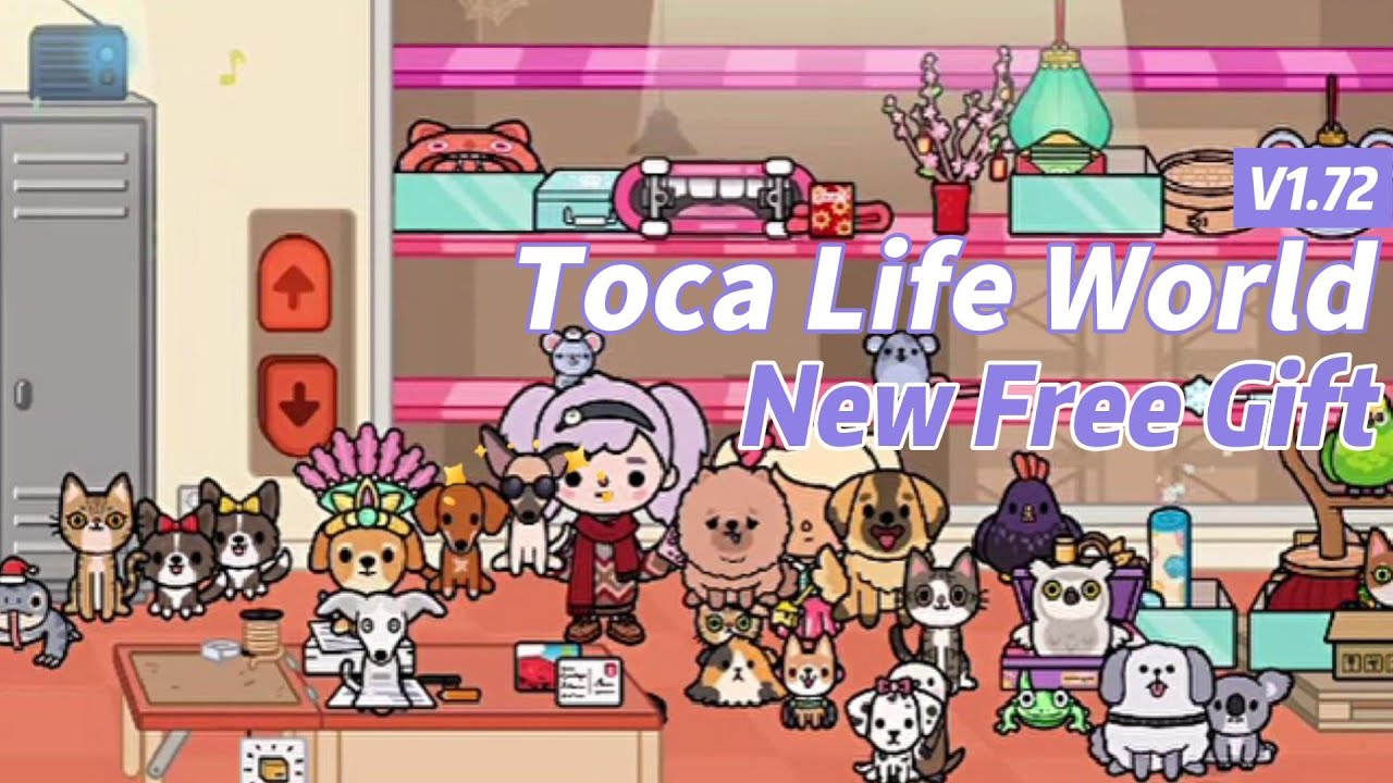 Toca Life World 1.72 Novo presente grátis - Bento