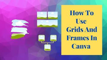 How To Use Grids And Frames In Canva