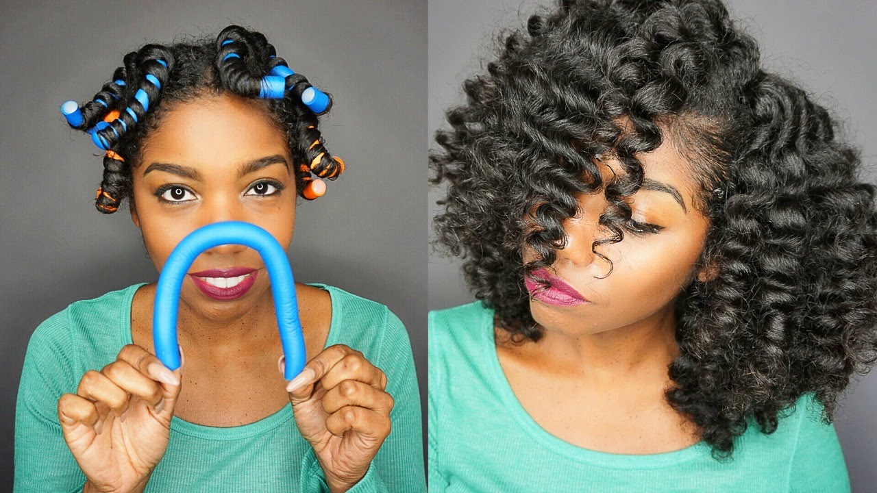 Flexible Curling Rods: How to Use Flexi Rods on Natural Hair