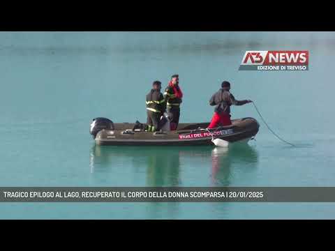 TRAGICO EPILOGO AL LAGO, RECUPERATO IL CORPO DELLA DONNA SCOMPARSA | 20/01/2025