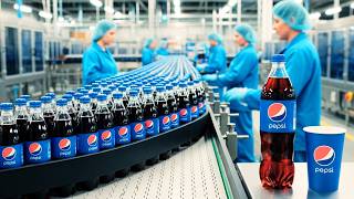 How Pepsi Is Made | Inside the Mega Bottling Factory