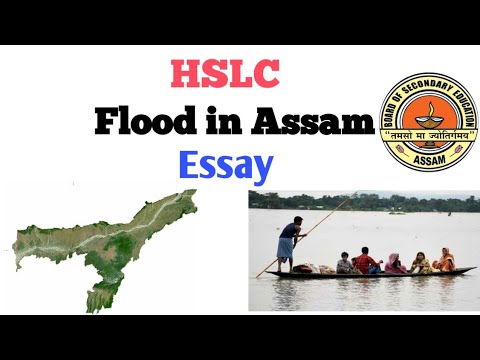 essay on flood in assam