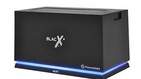Thermaltake - BlacX Urban Wi-Fi Edition HDD Docking Station