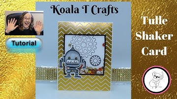 (INTRO) Tulle  Shaker Card TUTORIAL Unlimited option Easy shaker card step by step!