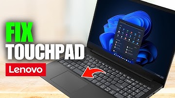 How To Fix Lenovo Touchpad Not Working