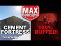 I MAXED THE DIFFICULTY! Can This Cement Fortress Survive 100% Buffed Vambies?