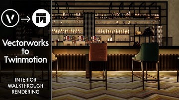 Vectorworks and Twinmotion animation 2019 : architectural rendering
