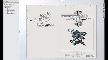 3D Drawing View Tool in SolidWorks
