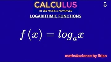 CALCULUS | Waarom is logaritme gedefinieerd voor positieve x? | Domein en bereik van logₐx uitgel...